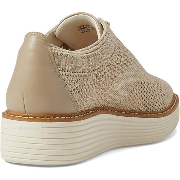 NWT Cole Haan Women's Original Grand Platform Stitchlite Oxford ,Beige-Size 8.5 - Picture 4 of 6